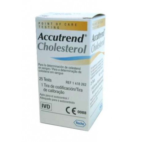 Paski Accutrend Cholesterol (25 szt.)