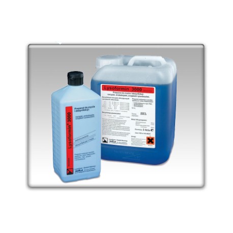 Lysoformin 3000 (butelka 5 l)- preparat do mycia i dezynfekcji narzędzi i powierzchninr kat.13163