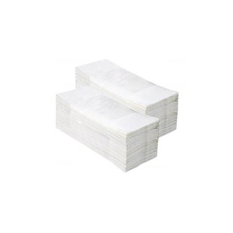 Ręcznik papierowy (200 sztuk, składanka, super biały)