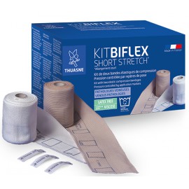 Kit Biflex Short Stretch - zestaw bandaży do leczenia owrzodzenia żylnego kończyn dolnych