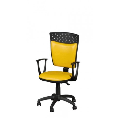 Krzesło biurowe STAŚ (stelaż czarny) TOM-PAG