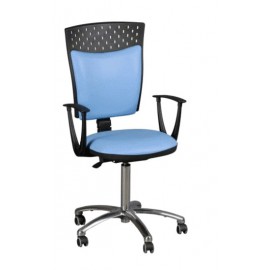 Krzesło biurowe STAŚ (stelaż chromowany) TOM-PAG