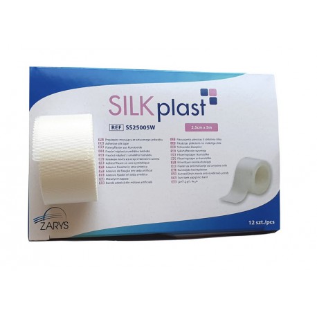 Plaster jedwabny SILKplast 2,5 cm x 9,15 m